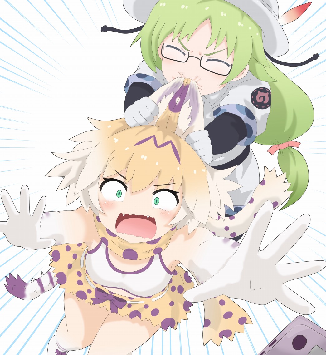 tomoegatadouki's tweet photo. 責任感が強いパークガイドのお姉さんが2500万年前なので現代に耳が合うかどうか確かめてくれた時の元祖ネコパンチ
#けものフレンズ　
#けもフレ３ 　
プロアイルルス  ( けものフレンズ ) https://t.co/xNQIPi5udL