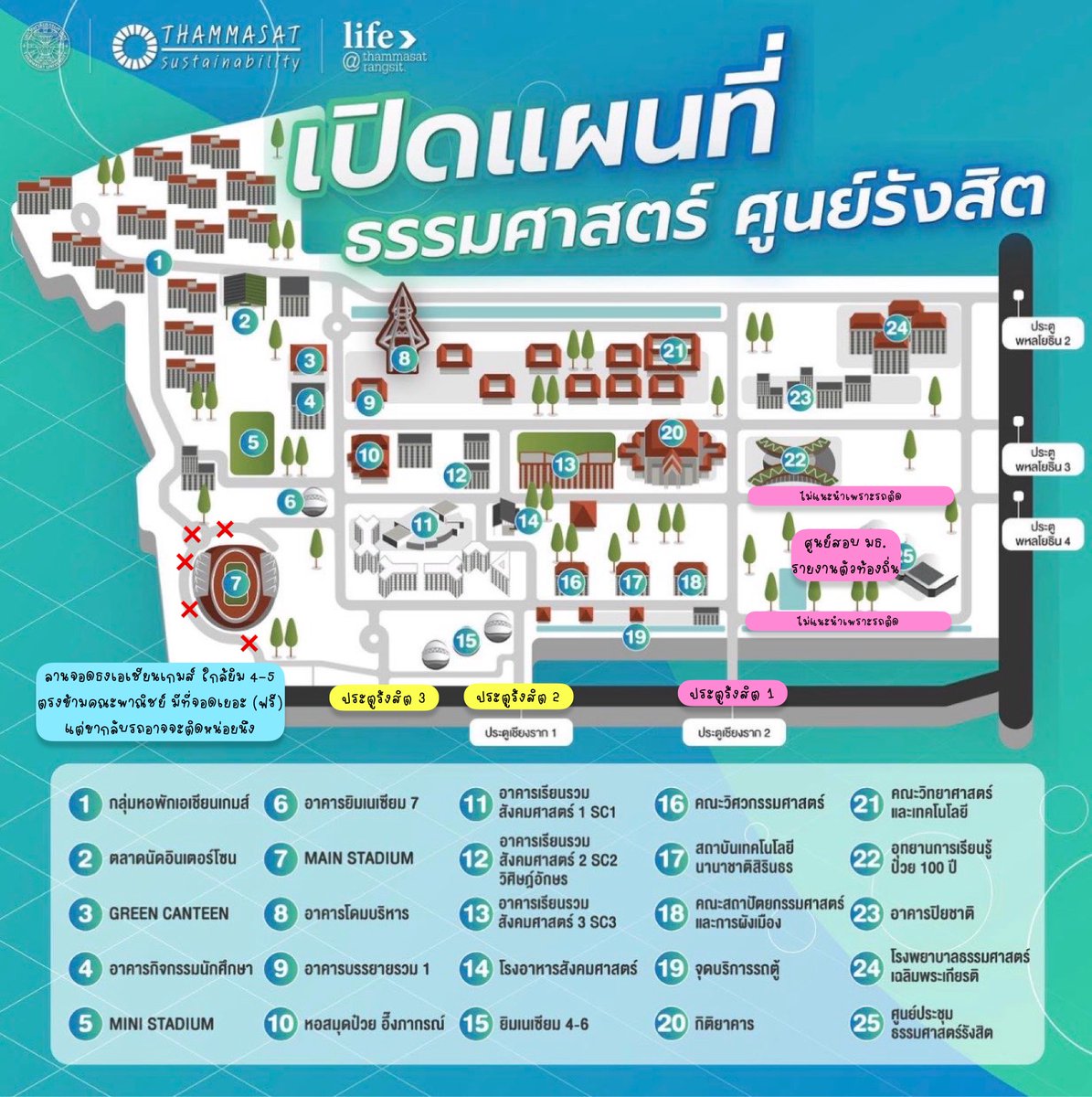 lostinjuin's tweet photo. แปะแผนที่ มธ. เผื่อเป็นประโยชน์ค่ะ  จากที่เคยไปสอบศูนย์สอบมธ.บ่อย ๆ + จำนวนผู้เข้าสอบ 9k มักจะรายงานตัวแค่ที่ศูนย์สอบค่ะ 
ปล. วันที่ 31/10-1/11 ปิดถนนเอเชียนเกมส์ตั้งแต่เวลา 12.00 น. 
 #THE_REDLINE_BANGKOK #NCT127_5TH_NEOCITY_THE_REDLINE #NCT127_5TH_NEOCITY_BANGKOK_THE_REDLINE https://t.co/l2mwDJMnNg