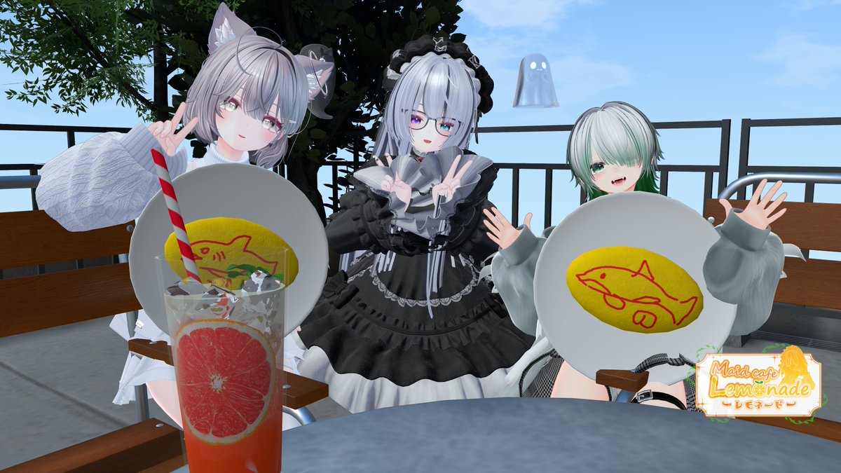 TAO_VRChat's tweet photo. 昨日はレモネードに行ったよ〜🍋
#LMN_VRC #VRChat https://t.co/fSZXoNdPes