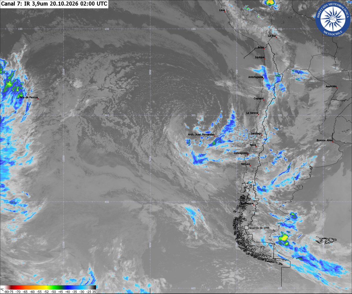TuiteroSismico's tweet photo. Atención Zona central de Chile 🇨🇱 : el sistema frontal se intensifica este martes. Prepárense para lluvias fuertes, tormentas eléctricas y posibles granizos y tormentas eléctricas entre Coquimbo y Maule. Eviten zonas de riesgo https://t.co/RP3ZZD1eFZ