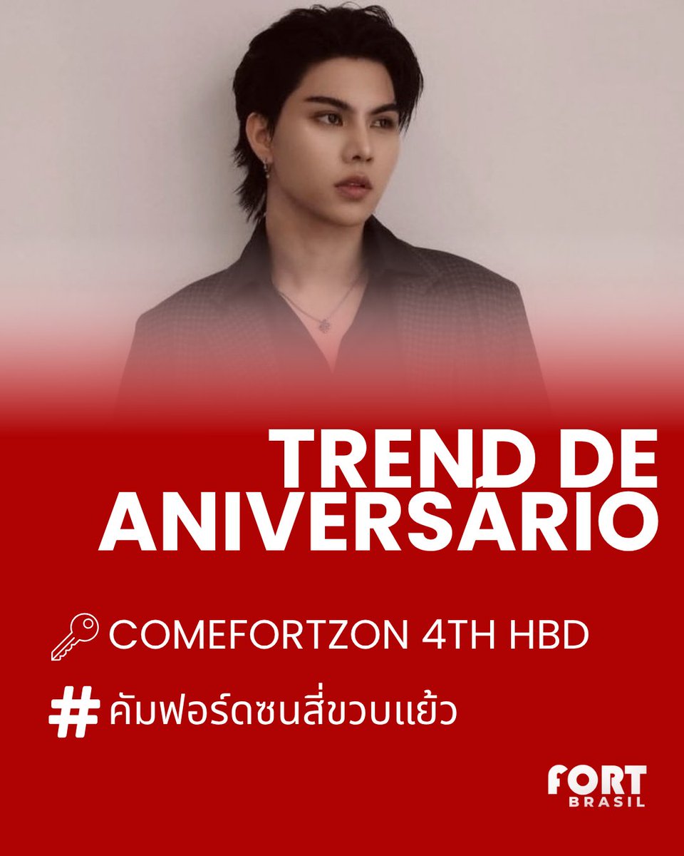 _FortBrasil's tweet photo. Temos trend de aniversário!

Pelo horário de Brasília, a trend começa dia 20/10 a partir das 22 horas. Temos palavra-chave e hashtag.

🗝️ COMEFORTZON 4TH HBD 
#️⃣ คัมฟอร์ดซนสี่ขวบแย้ว

Participem!

@fort_fts #FortFTS #ComeFortZon #BabyFeat https://t.co/0cHtWaUpul