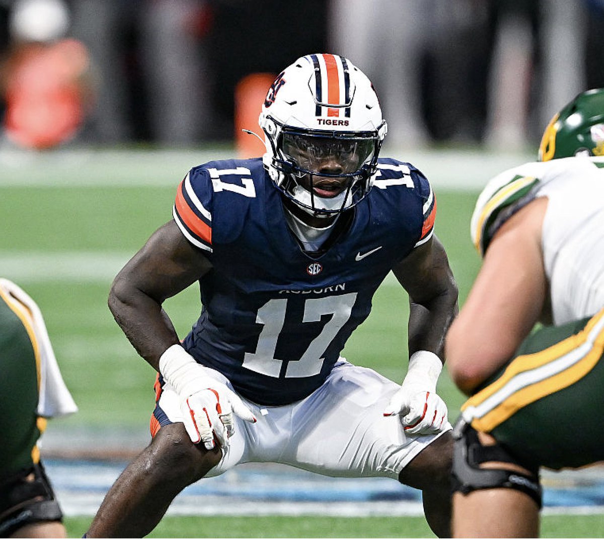 PeteThamel's tweet photo. Sources: Auburn has dismissed star linebacker Xavier Atkins. He was suspended for win over No. 1 Georgia on Saturday, and his status had been uncertain. He earned first-team All-SEC honors in 2025, leading the league with 17.0 TFLs. https://t.co/MIXTSOYy2Y