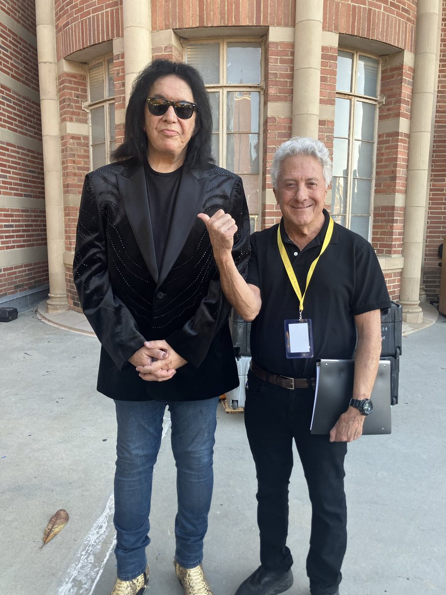 genesimmons's tweet photo. Dustin Hoffman. https://t.co/EzIl0Y9bOL