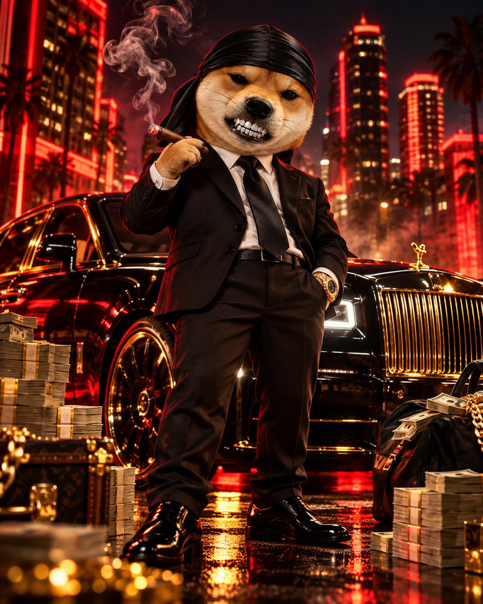 ShibaGSol's tweet photo. 🐕💎 SHIBA G — THE BOSS HAS ARRIVED.

While other dogs are chasing bones, this one is chasing the throne. 👑

We're bringing that old-school gangster vibe straight to Solana.

🚨 $G IS LIVE ON SOLANA! https://t.co/EIFDq8htt5