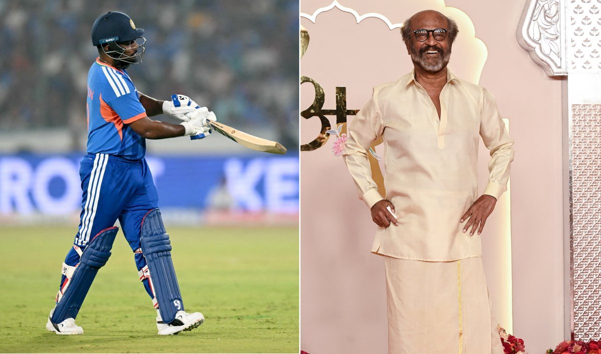 Sports_NDTV's tweet photo. Sanju Samson Books Entire Theatre For Rajinikanth's Jailer 2, Select India Teammates To Attend

https://t.co/kZf3d7C9Bn https://t.co/Xicr3aJRVS