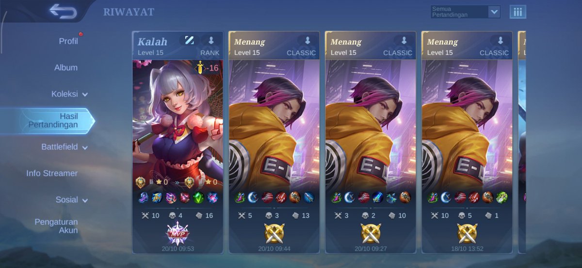 fluttershy_j's tweet photo. emang paling bener ga usah main ranked 😇 https://t.co/pzzeTJXPGE