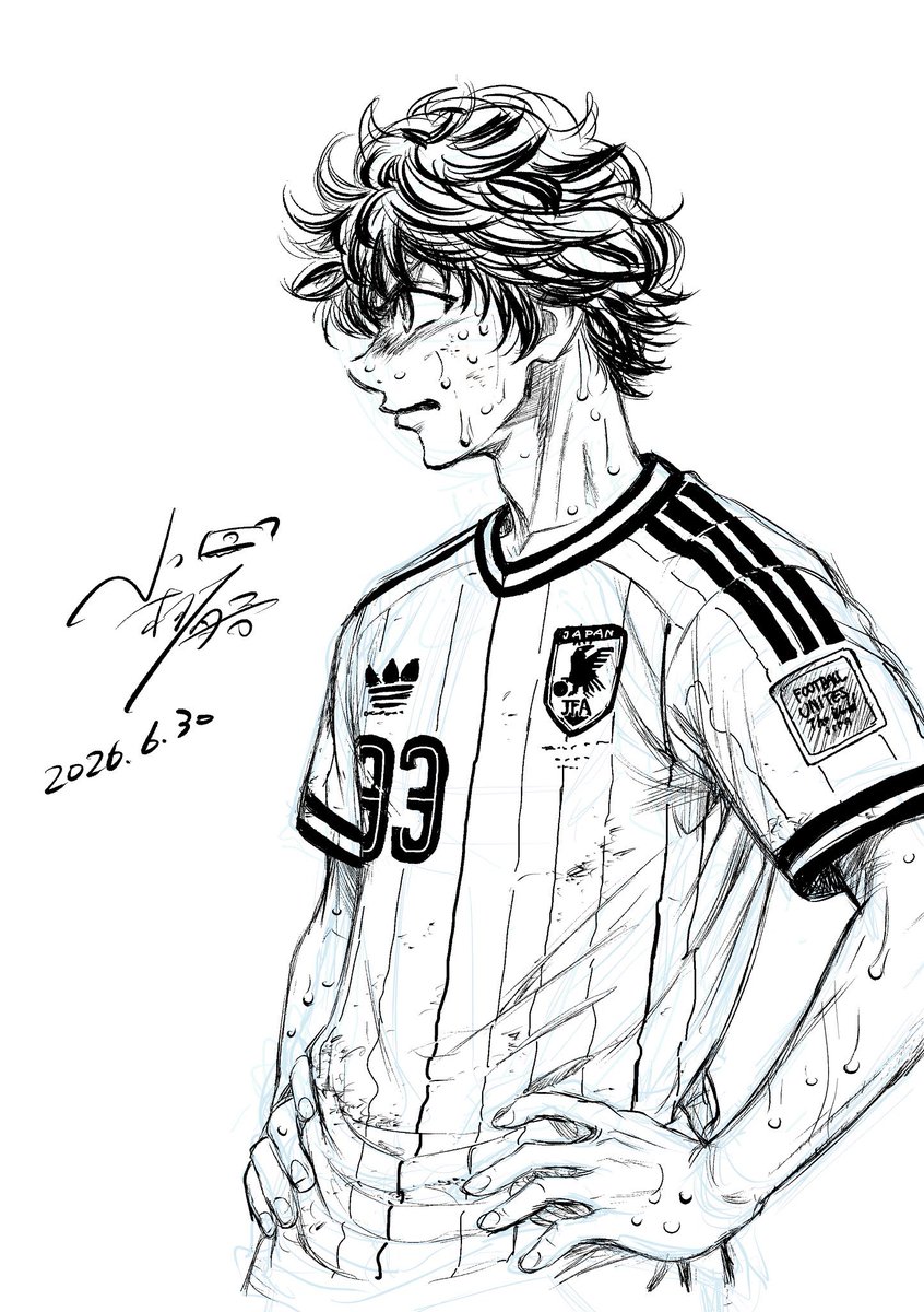 WatchDaiya's tweet photo. National Team Aoi Ashito, you were always destined for greatness my son https://t.co/B55PFrFocF