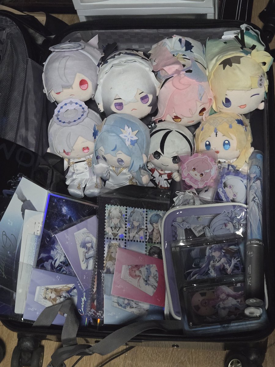 JinxMathalos's tweet photo. REDEMPTION AFTER THE 6.5 HR WAIT 5050 LOSS ON SATURDAY AND GOT ALL THE 5 STAR PLUSH

Thank you to the kind Kuro Staff for doing all they could with the situation they were in

Out of Daughter Chibi Plush but it is what it is

#wutheringwaves #tothenewworld #wuwa2026worldtour https://t.co/G7fCrMg0DI