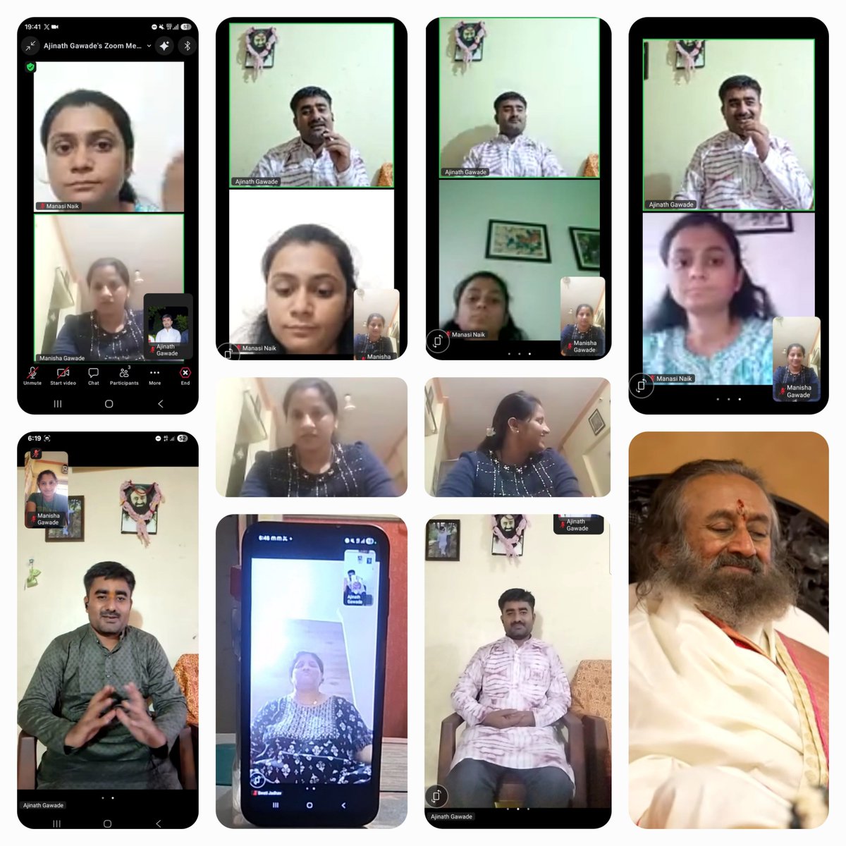 ajinathg555's tweet photo. @ArtofLiving Online Meditation and Breath Workshop, Participants reported feeling a big change during the workshop itself. 

Thank you @Gurudev 🤍👏 https://t.co/DyUg22q5Zu