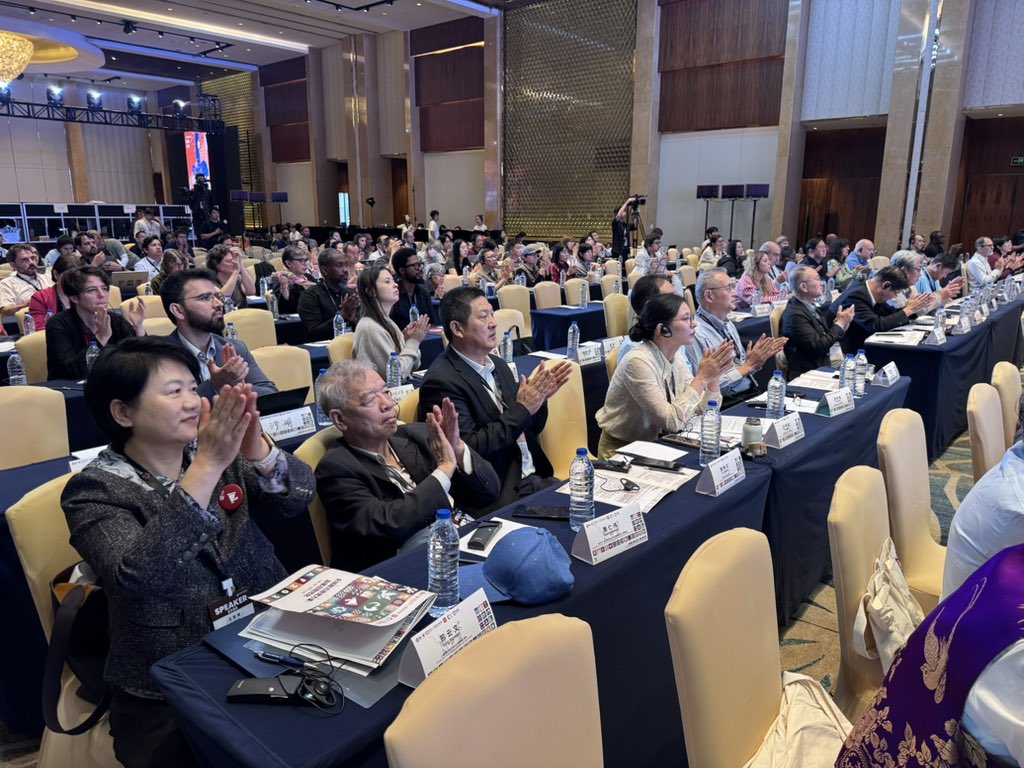 kwesiprattjr's tweet photo. Miguel Gómez Vega, Vice President of Prensa Latina, spoke at the Global South Academic Forum in Shanghai, China, and his speech reveals much. 

He speaks of newborn babies without access to formulae, parents unable to feed themselves and their children, patients who cannot access essential medicines because factories lack electric power, and a collapsing public transport system due to fuel shortages.

These are all the effects of a callous and illegal blockade imposed on the Cuban people for decades by the United States of America (USA).

The USA has decided to destroy Cuba and its people because they have refused to bow to its dictation.

For how long will the world look on while the giant bully continues to commit these horrendous crimes against the Cuban people?