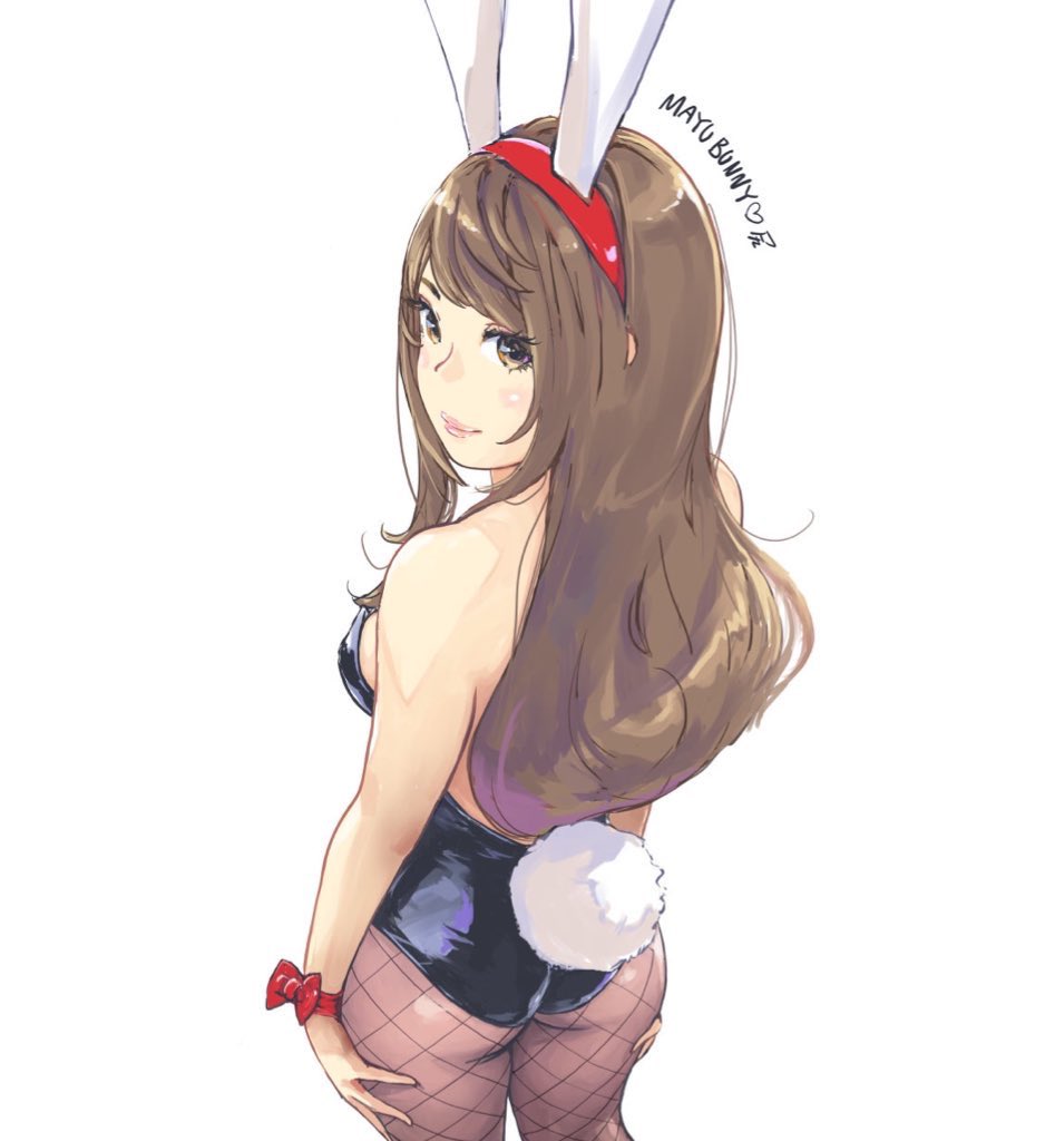 xiao_woo's tweet photo. “Mayu Bunny Back-side ver.” https://t.co/Ux3Fb4BivY