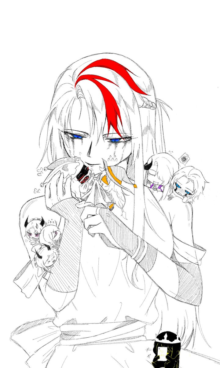 Mxra062003's tweet photo. Doodling (◍•ᴗ•◍)✧*。
#Kingdomofmarrionettes #jestyn #Prieston #Wizzy #knighter #Crownus
#KoM #maids https://t.co/z9wu5zYA6w