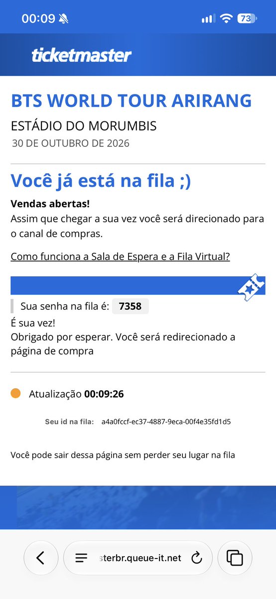 ABrunateles's tweet photo. @jihyoott Eu sabia que foi “fácil” demais, eu consegui selecionar ingresso e quando fui pagar me jogou para tela de esgotado 🤡🤡 https://t.co/Ae2QeTa9Dt