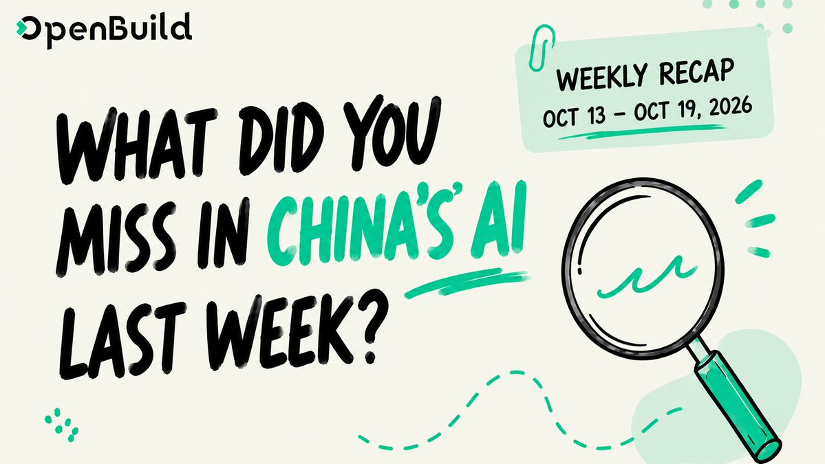 OpenBuildxyz's tweet photo. 1/5

What did you miss in China’s AI last week?

Apple Intelligence finally cleared a major hurdle in China, ByteDance created a dedicated frontier AI safety team, and Beijing proposed tighter controls on the export of advanced AI technologies.

Time for last week’s recap 👇 https://t.co/EiBg8k6rix