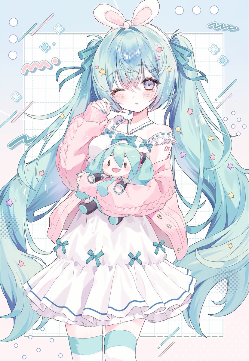 DaeCHU_K's tweet photo. 初音ミク⟡ ⋆˚｡ https://t.co/xdgaDfFM54