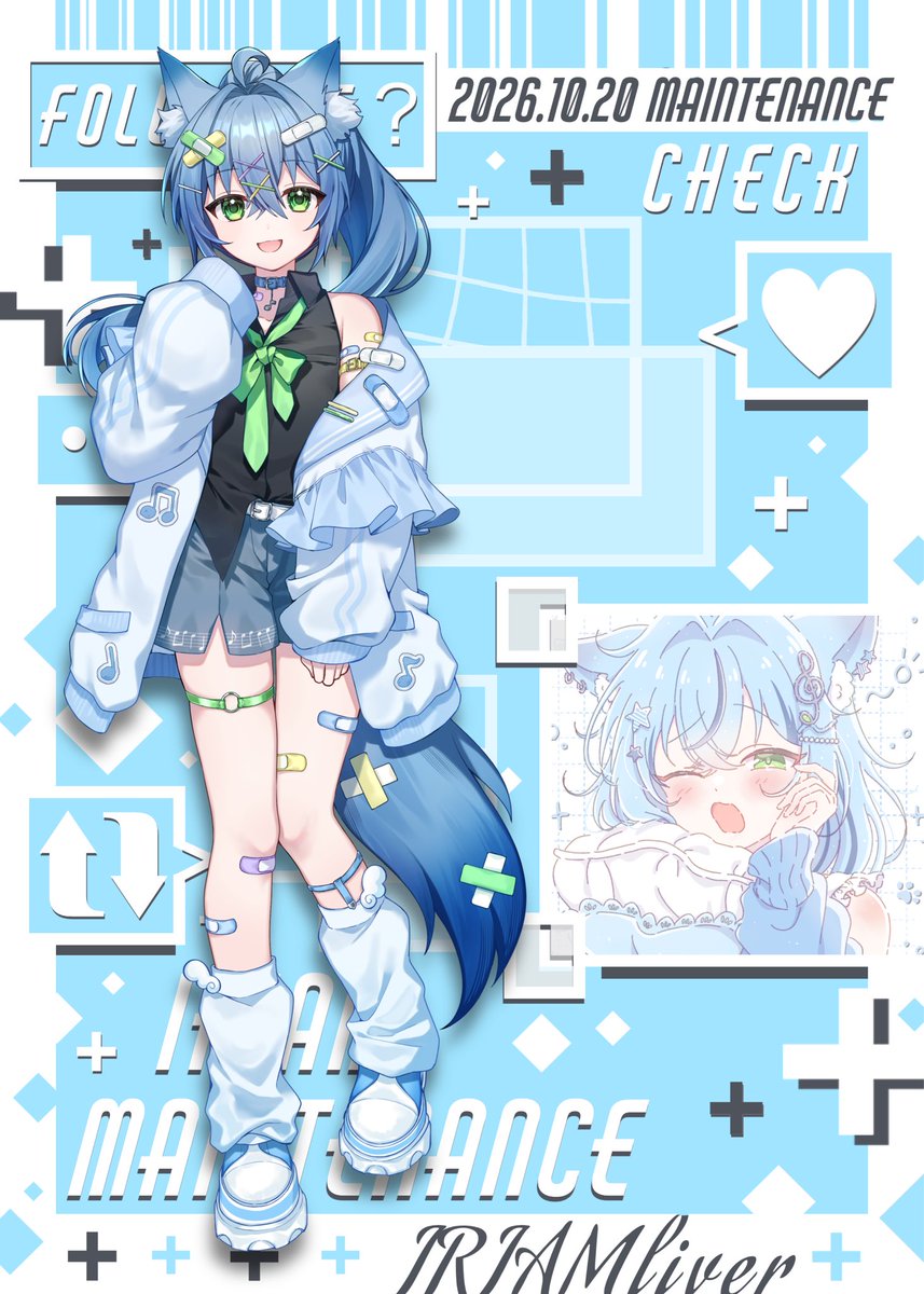 Ainose_Koko410's tweet photo. ✨ #IRIAMメンテ中のフォロー祭り ✨

🦊MIXTUREBOX VIVID 0期生12月組🎵

僕とまったりしていかない？

🦊ゆる雑ばっかりのおねむな狐
🎵ゲーム・お歌大好き♪
🦊最近、YouTube始動‼️
🎵新衣装公開中！S帯thx✨

IRIAM：https://t.co/hWZ2WTH5aT

 #IRIAMライバーさんと繋がりたい 
 #おはようVライバー