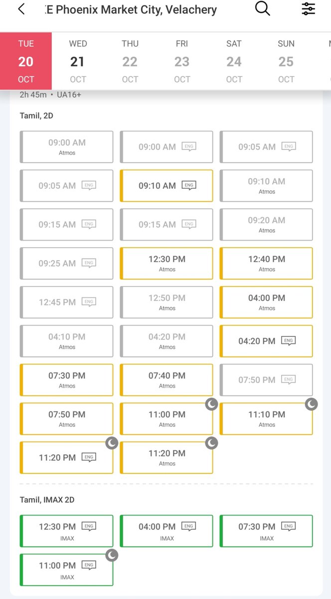 hari_kishoreD's tweet photo. Just in 

KDM cleared show starts 12.30pm

#PVR Luxe Velachery Phenonix 

Brand new seats 💺 
New interiors 

Bookings open now https://t.co/nZfzEFMQDd