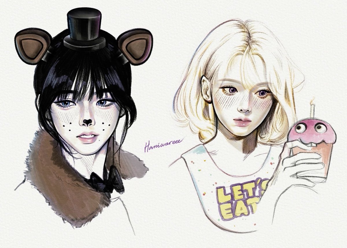haniwareee's tweet photo. freddy karina n winter chica haha
#aespa #FNAF https://t.co/ytL3T07iZt