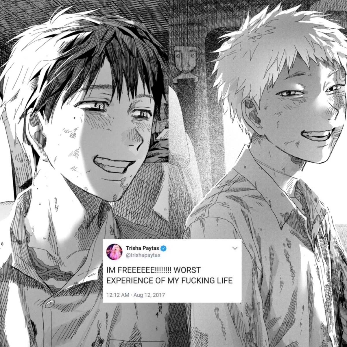 sophikaru's tweet photo. they did not mention kubitachi once I’m crying https://t.co/VY3t1V0RVy