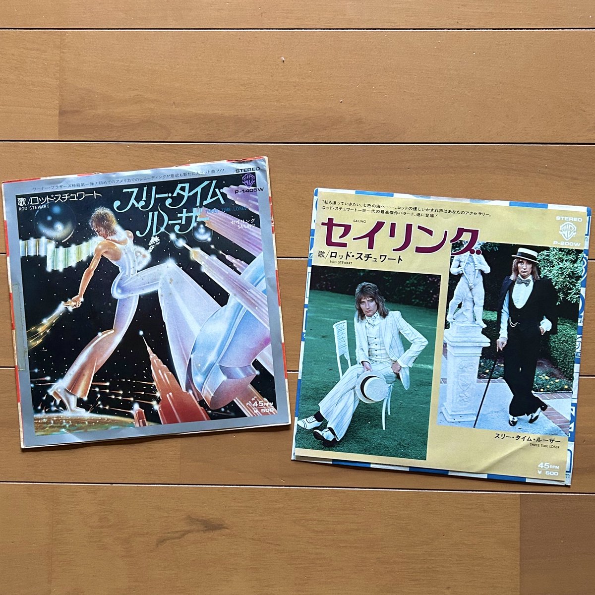 DaMemphis's tweet photo. ロッドの歌は最高だ。
1975年、定価¥500
レコードロマンの旅は続く
#rodstewart
#threetimeloser
#7inchvinyl
#日本盤
#シングルレコード https://t.co/cEXpFnt0f7