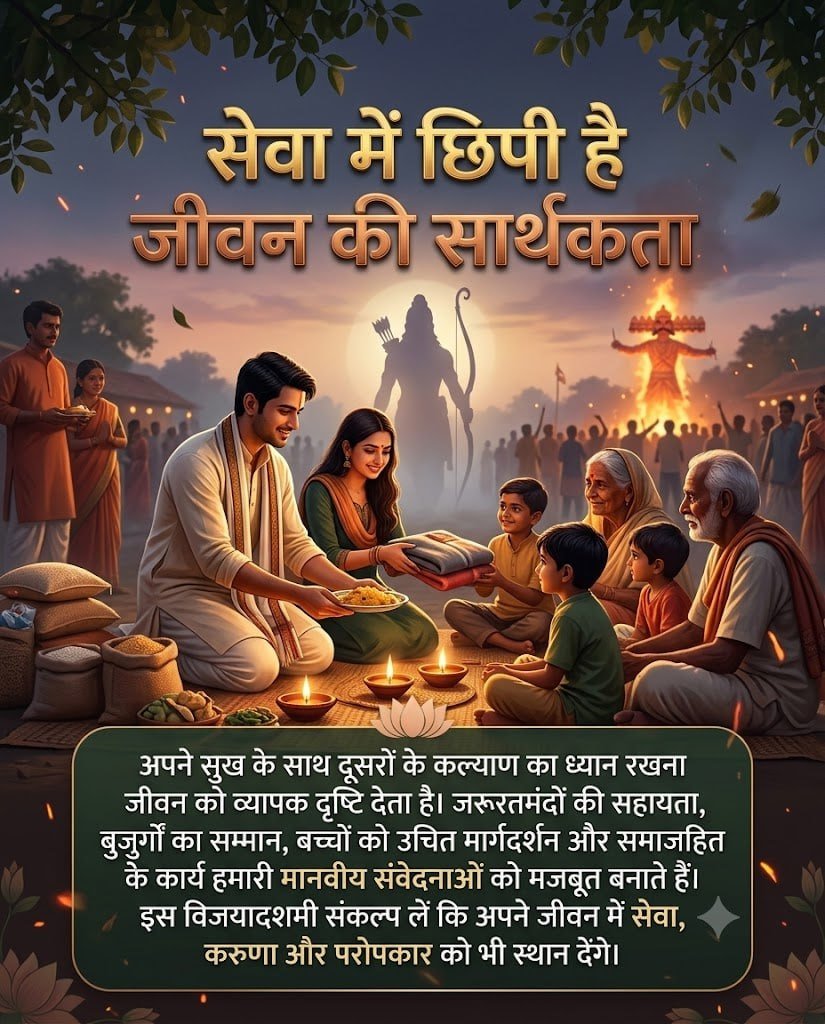 RameshPrajx7nz's tweet photo. @PraveenDevom @AmdAshram स्कन्द पुराण में दशमी को 'विजयारंभ' का श्रेष्ठ दिन और कालिका पुराण में इसे 'सर्वसिद्धिदायिनी' तिथि बताया गया है। पूज्यश्री के सत्संग की प्रेरणा से #VijayaDashami के इस पावन दिन श्रेष्ठ साधना का आरंभ करें और आप सभी को Happy Dussehra की मंगलकामनाएँ दें। https://t.co/616tba7XM4