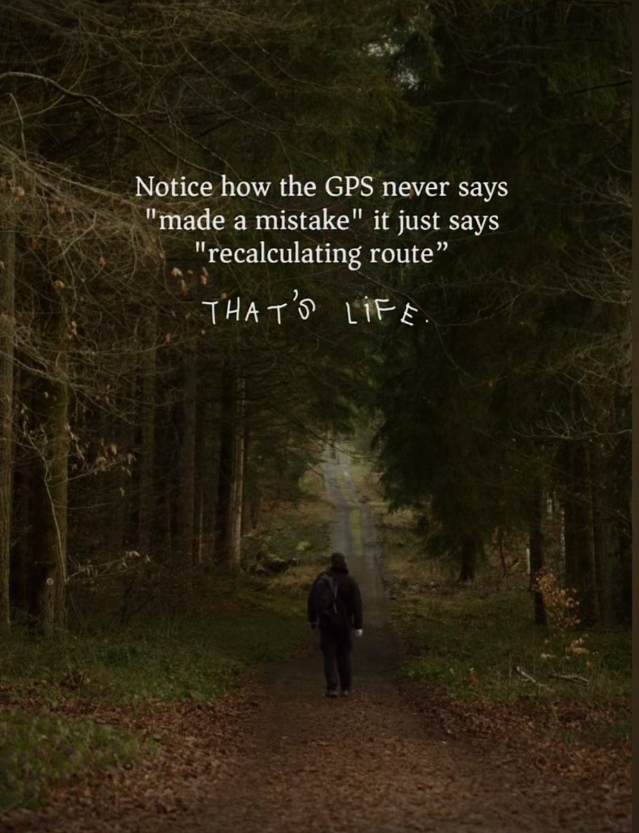 JSyvari's tweet photo. GPS just says...
#TuesdayTruths
#MindsetMatters
#BuildYourOwnFuture
#LiveYourFantasticLife https://t.co/gPkNZMyPqg