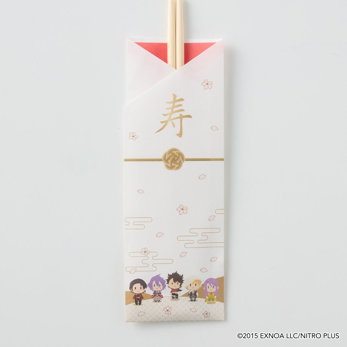 bellemaison_lab's tweet photo. おせちとともに素敵な新年を🌸
『刀剣乱舞ONLINE』のおせちがベルメゾンで販売中！ 

重箱は「始まりの五振り」をイメージしたデザイン。
風呂敷やカレンダーなどの付属品にも注目✨

▼おせちの販売は2026年12月20日(日)まで！