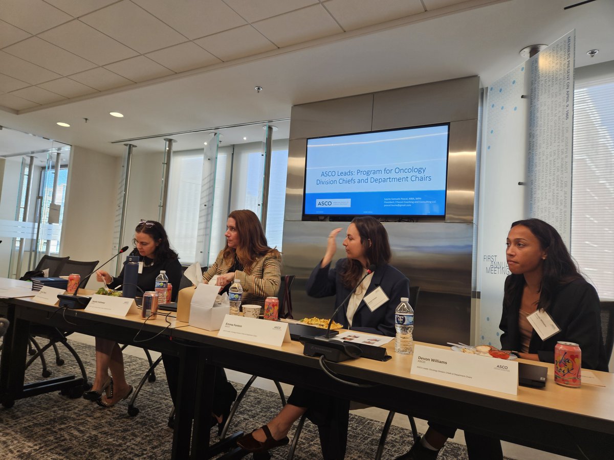 PatrickCMa1's tweet photo. Learning lots of practical and strategic wisdom in leadership and team building at the Inaugural ASCO Leads - Program for Oncology Division Chiefs and Department Chairs 10/19 - 10/20/26 at the ASCO Headquarter. @ASCO @LSU https://t.co/DozY4P8QnV