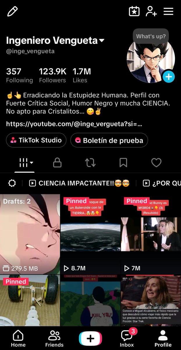 inge_vengueta's tweet photo. @La_ReVoluZzion @CACIFGuatemala @ZuryxGuate @AlvaroArzuE Un netcenter no tiene más de 120 mil seguidores en TikTok y tampoco divulga ciencia. Seguime en TikTok mejor, así se te quita lo MULA 🤣🫵 https://t.co/xqs4zLtR1v