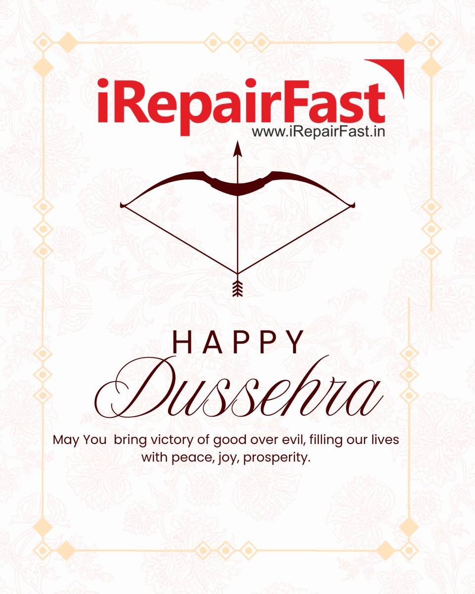 IrepairFast's tweet photo. Happy Dussehra to all.
#iphonerepair #ipadrepair #Macbookrepair #iMacrepair #iWatchrepair #doorstepservice  #lowestpriceinhyd https://t.co/ghPitPnixo