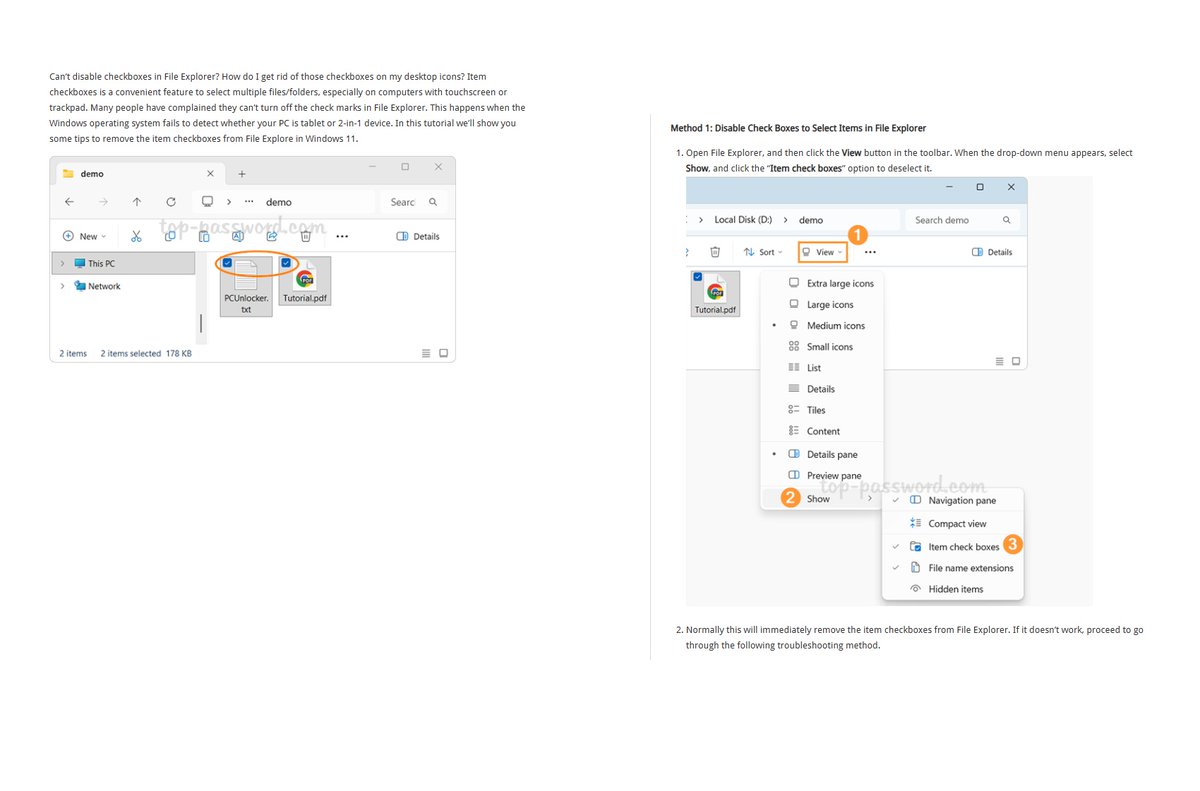 CAStenman's tweet photo. Fix: Unable to remove item checkboxes in File Explorer  https://t.co/3G3p7S58U9      #Windows11 #FileExplorer #HowTo #Checkboxes https://t.co/Eu5LhIScIK