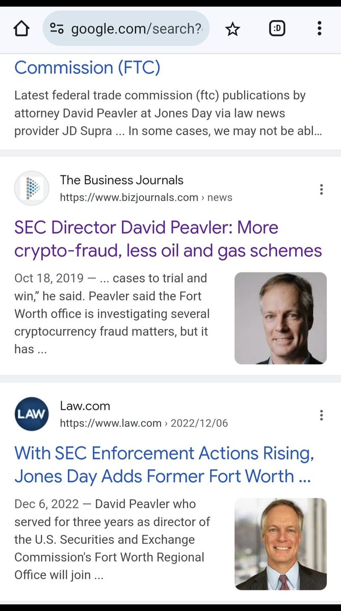 RareDealsHere's tweet photo. The @SECGov's Head of Enforcement David Woodcock has an obvious affinity for his former Fort Worth Regional Office, and for the SEC as a whole.

Imagine pointing out how good the Fort Worth office is at addressing oil and gas related fraud, how much the office means to him, and then NOT having some level of bias toward an MMTLP investigation that will potentially make his former Fort Worth office and the SEC as a whole look bad. 

The interview is so hard to listen to knowing how full of 💩 they both are, I only made it halfway.

I also think it's pretty interesting that the former Head of the Fort Worth office left the SEC right around the time when the Fort Worth office was allegedly communicating with FINRA's OTC Corporate Actions Team about the MMTLP Corporate Action. @FBI @FBIWFO
