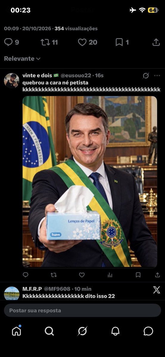 eusouo22's tweet photo. @smglisten quebrou a cara né petista kkkkkkkkkkkkkkkkkkkkkkkkkkk https://t.co/hZ4yKr06Z6