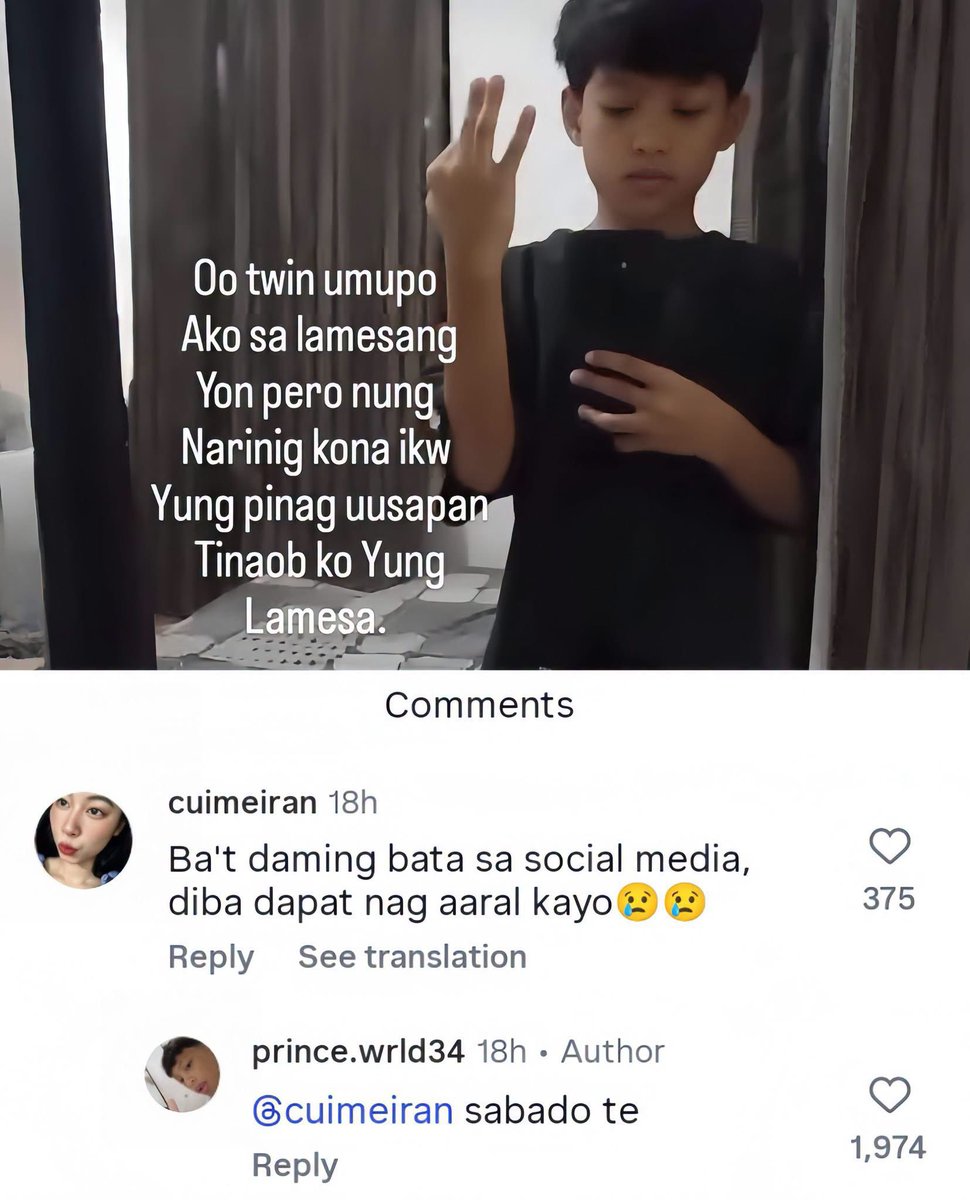 08Littlemonster's tweet photo. Na para bang, para bang 😭 https://t.co/NbNIVp7S1r