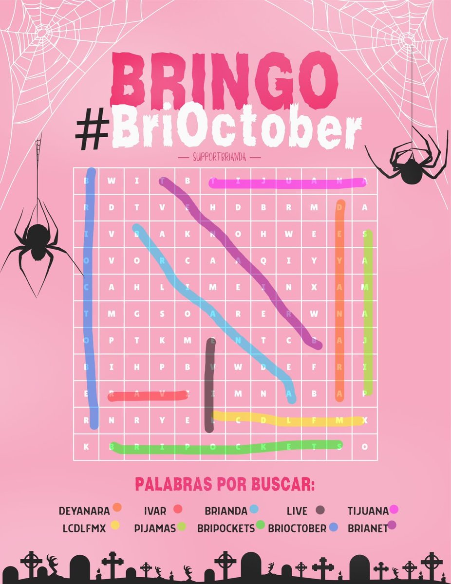 LeslieMari3451's tweet photo. @SupportBrianda 09 sopa de letras #BRINGO #TeamBrianda #BriOctober
@SupportBrianda https://t.co/McO0UZCO0X
