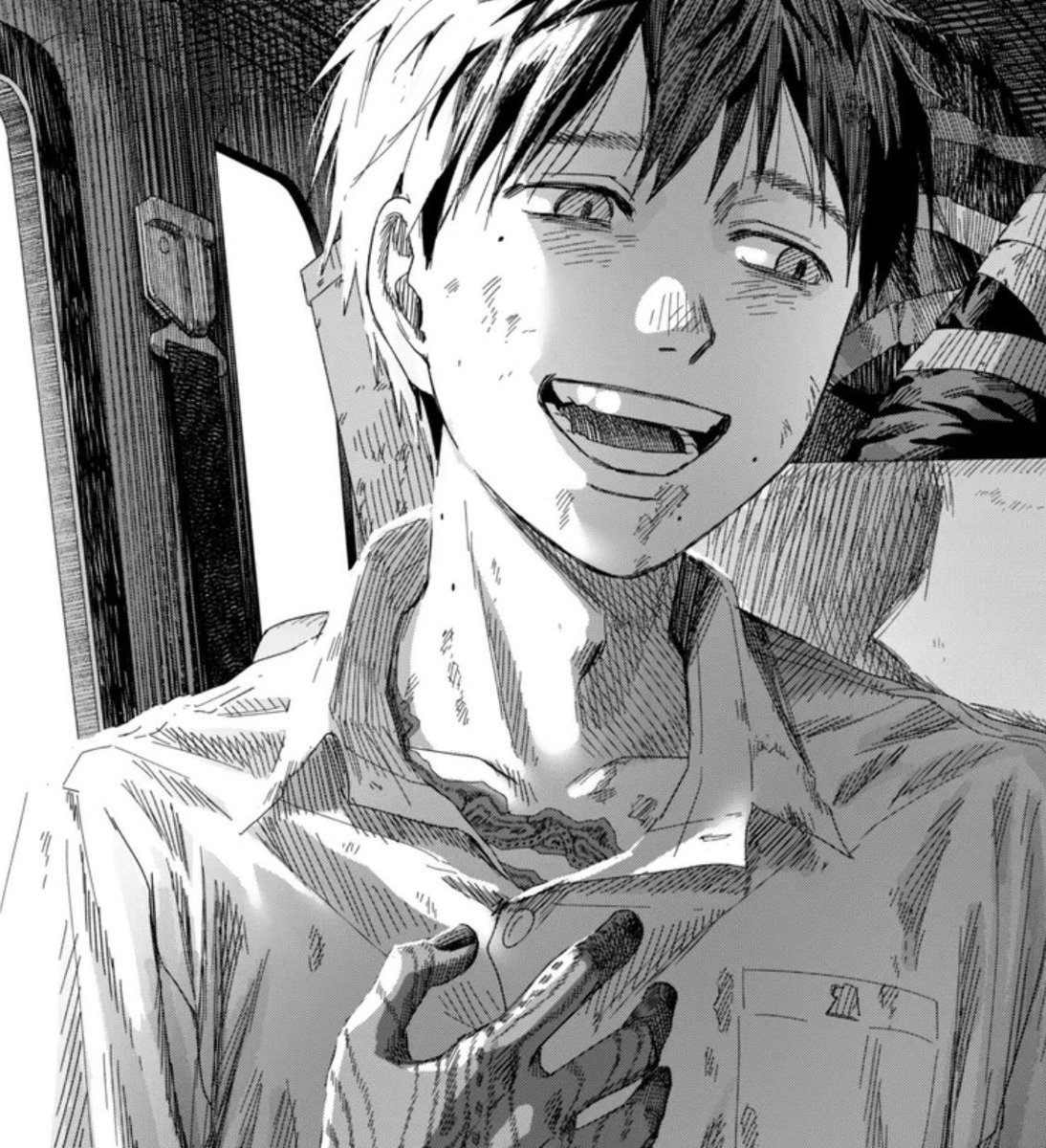blueescnry's tweet photo. SENENG BANGET LIAT ANAK GUA SATU INI HAPPY. Semoga setelahnya dunia selalu baik ke kamu ya, yoshiki. https://t.co/TfAiK5ILuw