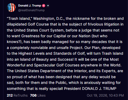 U.S. President Donald Trump: