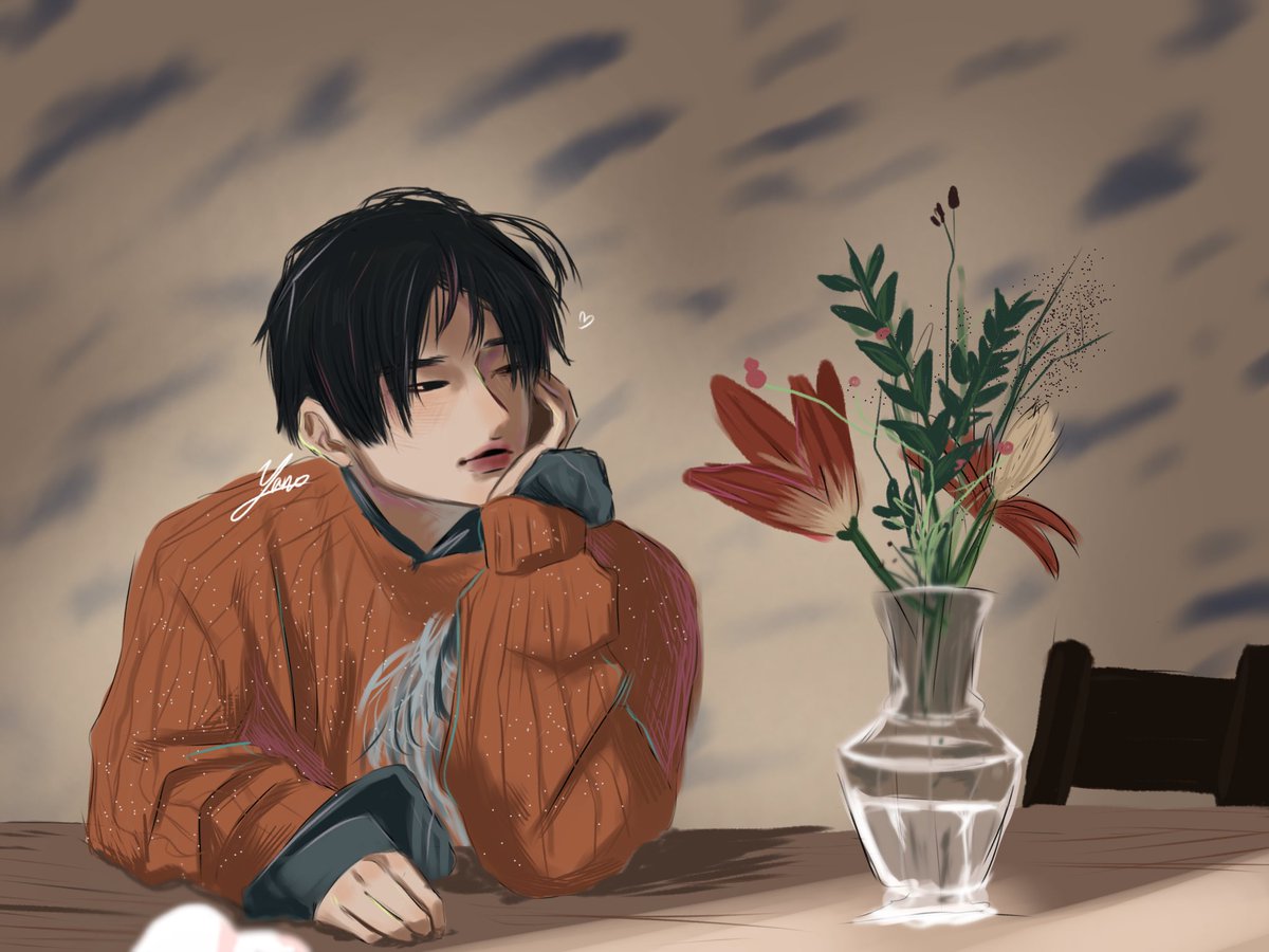 Yanofo3k's tweet photo. 🥟🌷 #현진  #Hyunjin  #straykidsfanart https://t.co/Uu8DUtO6e5