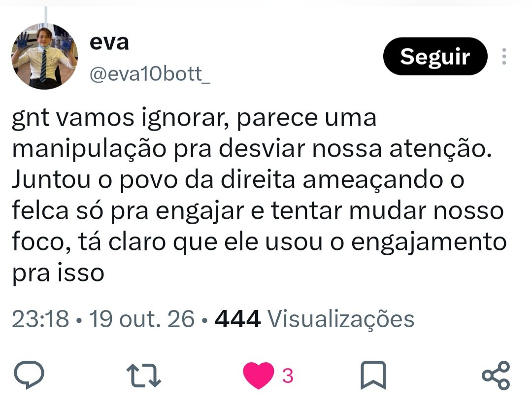 PietraPriesnitz's tweet photo. @Normose_ Ele roubou todo nosso engajamento, não caiamos nessa!
#AbreOSigiloFlavio
#BolsaFamiliaSoComLula
#LulaAbriuOSigiloFlavioArregou https://t.co/Uib34QOZoj