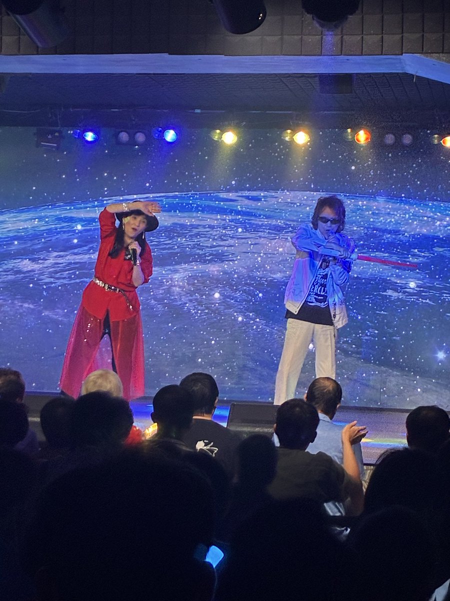 masahitoarai's tweet photo. 10／17秋葉原40周年イベント

会場の皆さんのパワーと熱さであっという間に時間が過ぎた感じで、最高な40周年でした！
ありがとうございました！

声優さんとのコラボライブ！
素敵なライブになりました。
最後に、主催者の方々、スタッフ関係者に感謝します。 https://t.co/sl0T5vfwX1
