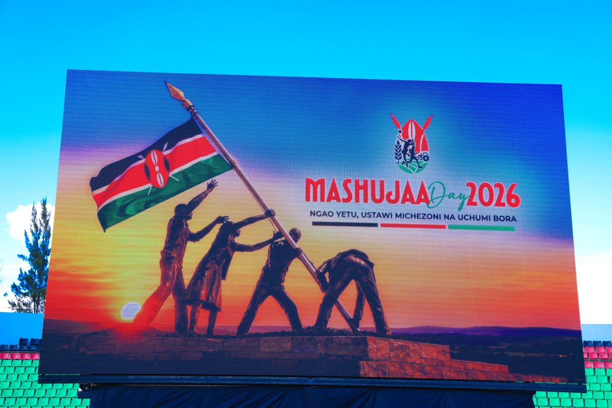 PoliceKE's tweet photo. Welcome to Eldoret the City of Champions

Celebrating our heroes honouring our heritage and uniting for a greater Kenya.

Happy Mashujaa day https://t.co/gXopoBxJ9T