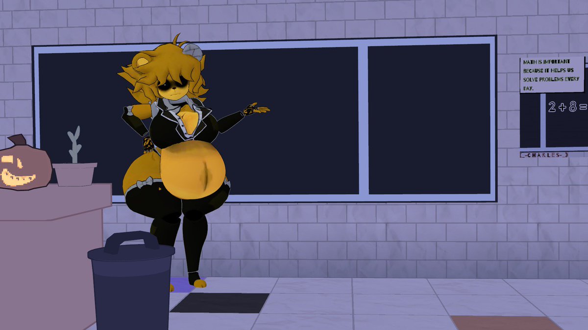 girl_vore's tweet photo. Voretober Day 18+19: "Collection and Maths" "Definitely a bad idea to use my gut for my crap. Anyway class, what happens when you add prey to acid? I'm pretty sure the answer is pretty obvious."
#FNC #NSFW #Hammerspace #ObjectVore #ImpliedVore #Digestion #Voretober2026 https://t.co/W7tNRjMOHS