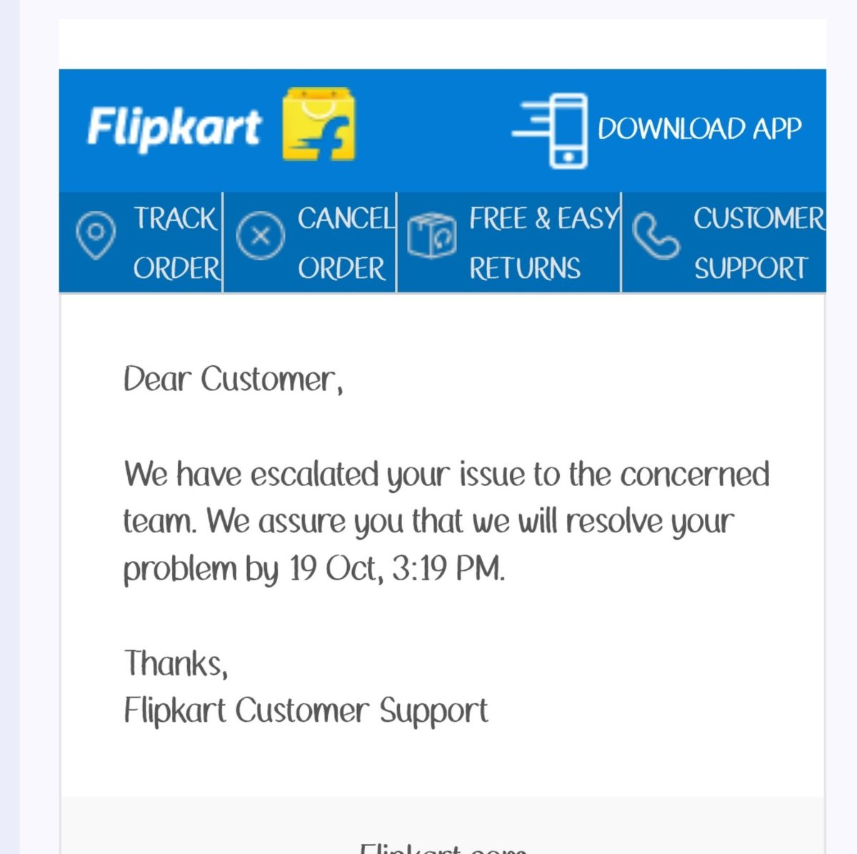 Jonnybrother_'s tweet photo. Flipkart keeps changing delivery dates without hesitation, but takes no responsibility for delays. My prepaid order is still undelivered, and all I get are new dates and empty promises. Is this how you treat your customers? #Flipkart @flipkartsupport https://t.co/CO71tpysIw