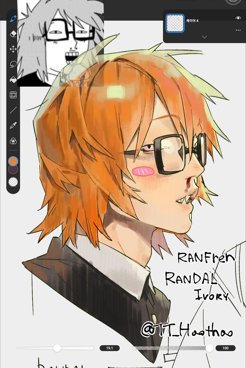 TT_hoothoo's tweet photo. #ranfren #란프렌
채색연습햇어욤 https://t.co/XksKRlTI2n