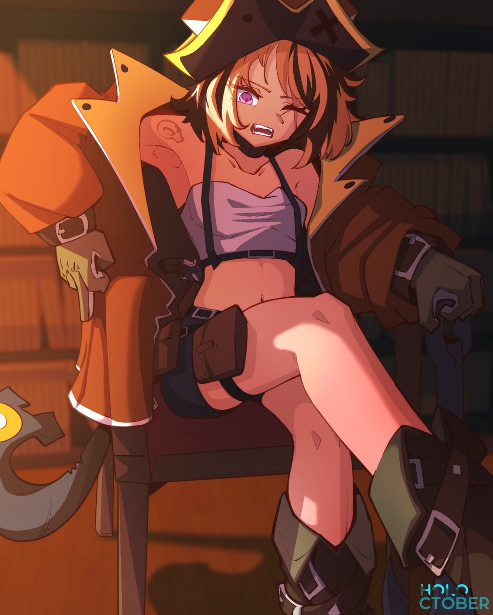 LazCy_505's tweet photo. #HOLOctober Day 19: Pirate
#rkggk https://t.co/wWZvphOiM0
