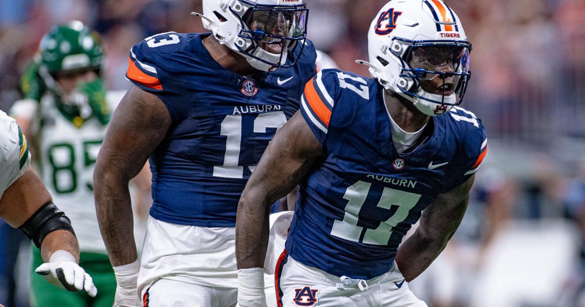 AUBlog's tweet photo. Auburn linebacker Xavier Atkins has been dismissed from the football program, according to multiple reports released on Monday. ➡️ Find link to story in bio https://t.co/Hv5doCGZoE