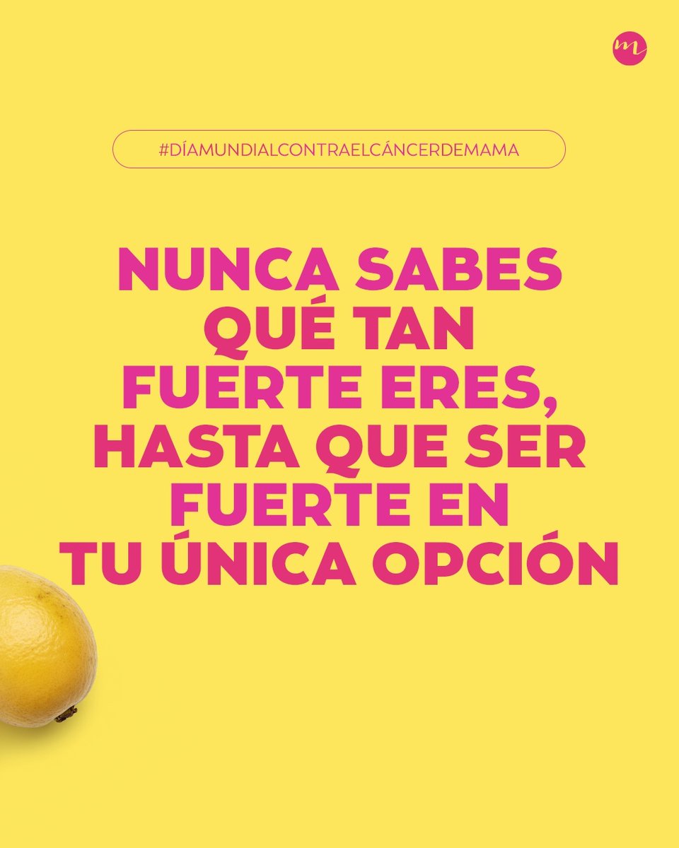 revistamoi's tweet photo. #DíaMundialDeLaLuchaContraElCáncerDeMama 💕 https://t.co/b6AasMWxJj