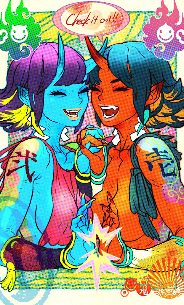 0t0_Yoshikawa's tweet photo. 展示されていた絵はこちらでお買い求めいただけます！ぜひチェックしてみてください。よろしくですっ！（リプ欄GO） https://t.co/LbX0M2rTqt