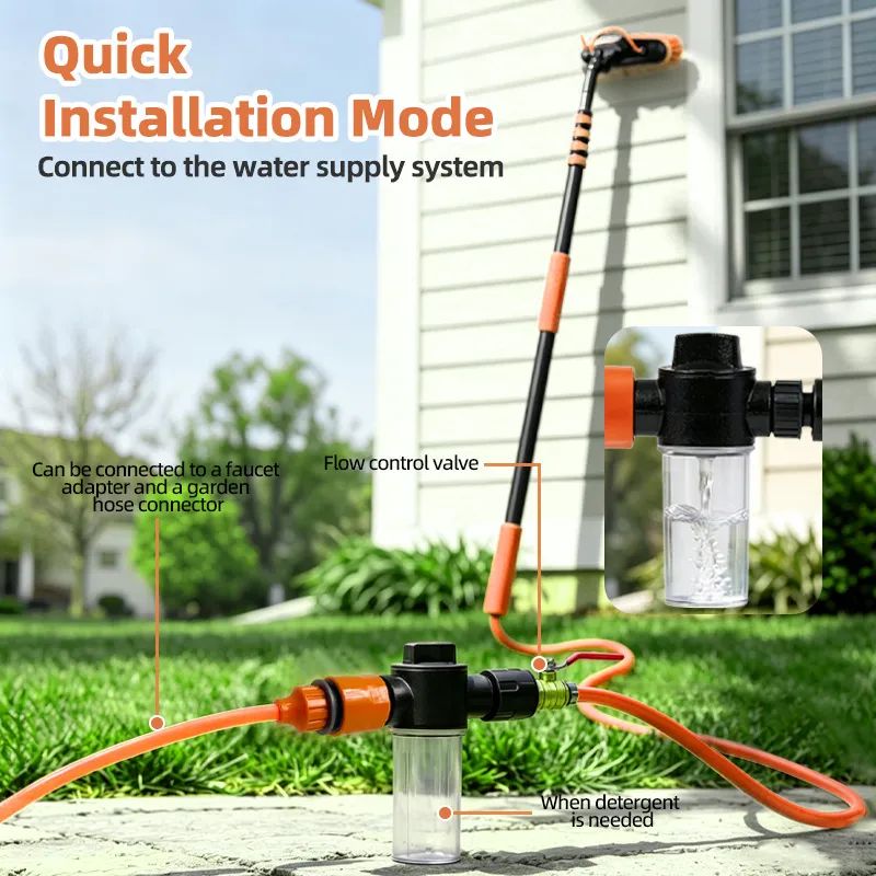 OrientjohnCo's tweet photo. Keep solar panels clean and performing their best! ☀️ This versatile kit features a 1.4–30ft telescoping pole and 4 interchangeable heads for solar panels, windows, dust, and cobwebs. One kit, multiple cleaning tasks!
#SolarPanelCleaning #CleaningTools #TelescopicPole https://t.co/EYJHROAaaY