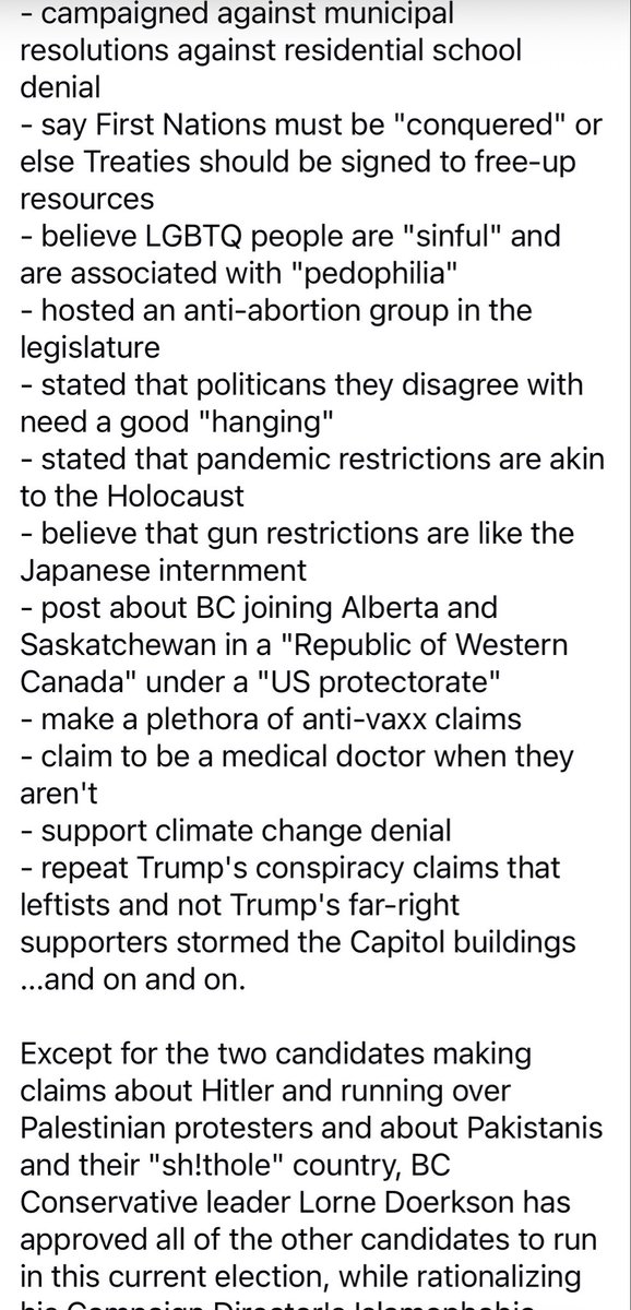 peepeeLEpuke's tweet photo. @LDoerkson and his BC Con party of racists, bigots, religious zealots and lunatics

Nobody in their right mind would vote for BC’s KKK https://t.co/ImG5CcTNGr